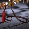 Colares pendentes naturais minerais crus natal cinnabar lengyan amulet amuleto seis palavras verdadeira areia de ouro roxo