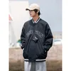 Мужские куртки осень зима 2022 г. университетская куртка мужская япония корейская уличная одежда мода свободная вышива