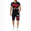 Männer Trainingsanzüge 2022 Dji Berufspilot Drohne Männer Harajuku Trainingsanzug Training Drucken Sommer Elegante T-Shirt Shorts Hübscher Sportanzug