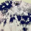 Patchwork Sweatshirts Hoodie Round Neck Tie Dye Men Women High Quality Fleece Pullover Real Pics