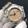 Luxury Mens Mechanical Watch Es Ap15703 15710 Trend Swiss Brand Wristwatch