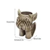 Oggetti decorativi Figurine Vilead Resina Gargoyle Figurine Vaso Arte Scultura Vaso da fiori Soggiorno all'aperto Giardino Ufficio Decorazione della casa Accessori T220902