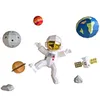 Oggetti decorativi Figurine Papercraft Astronauta Sistema solare Modello di carta 3D Kit fai da te Statua Scultura Decorazione murale Decorazione camera dei bambini Nursery Decor T220902