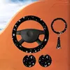 Steering Wheel Covers Cover Moons Stars Car Acceories Set For Most Cars SUV