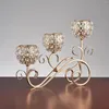 Kerzenhalter Kristallhalter Candelabra Shining Dekoration Herzst￼ck Ornamente