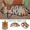 Carpets Cartoon Tiger Entrance Mat Absorbent Bathroom Rugs Non-Slip Fluffy For Living Room Decor Floor Mats Furry Area Rug