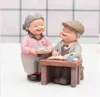 Decorative Objects Figurines Grandparents Model Ornament Creative Sweety Lovers Couple Ornaments Modern Home Decoration Living Room For Gift ZM904 T220902