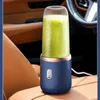 Juicers Top Decess 컵 및 뚜껑 휴대용 USB 충전식 작은 과일 주스 믹서 기계와 함께 6 블레이드 Juicer Blender