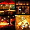 Strings LED Copper Wire Strip Light For Wedding Decoration 120-200 Waterproof String Lights Garland Fairy Dandelion Firework