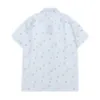 패션 셔츠 하와이 꽃 문자 인쇄 비치 셔츠 그래픽 티 남성 디자이너 짧은 소매 실크 볼링 캐주얼 남자 느슨한 드레스 셔츠 크기 m-3xl