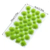 Decorative Flowers 39PCS Height 5mm Static Grass Tuft Micro Landscape Artificial Cluster Scenery Modeling Wargame Model Wargaming Terrain