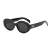 Fashion Round Sunglasses Eyewear Sun Glasses Designer Brand Black Metal Frame Dark Glass Lenses for Mens Womens306n