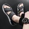 Sandalen Männer Outdoor Comforatble Schuhe lässige Sommer -Sommer -Hausschuhe Sandalenmenschen PVC Sandalien
