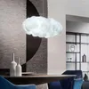 Anhänger Lampen Wolke Kronleuchter Kreative Seide Baumwolle Restaurant Lampe Werkzeug Beleuchtung Kinderzimmer Schlafzimmer Nordic