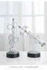 Decorative Objects Figurines Nordic office desktop decoration model room study bookcase creative chaotic pendulum perpetual motion ornaments T220902