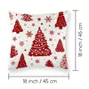 Pillow Case Christmas Ers 18X18 Set Of 4 Rustic Cases Holiday Throw Pillows For Home Decorations Drop Delivery 2022 Mjbag Amnfc