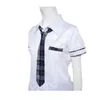 Clothing Sets Women Sexy Cosplay Student Uniform Dress Suit Set Japanese Sailor School Girls Costume Skirt Korean High3742695