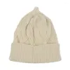 Hoeden Kinderhoed Winter Knited Beanie kleine massief witte rode jongens meisjes baby Keep warme zachte katoenen kinderen Gorras Hombre