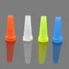 Roken wegwerp 33 mm kleurrijke FDA plastic mondpuntfilters passende waterpijpmondpunten