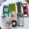 Luxe vintage camera cassettes voor iPhone 11 13 12 Pro 7 XR X XS Max 8 6 6s plus 5s SE 13Pro zwarte telefoonhoes Capa 14