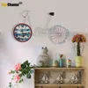 Декоративные фигурки винтажные настенные часы в средиземноморском стиле декоративное украшение дома Стильный творческий велосипед
