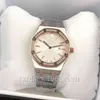 Luxury Mens Mechanical Watch Series Womens 33mm Rose Gold Diamond Inlaid Steel Stand 316 Fine kan göras Swiss Es Brand Wristwatch