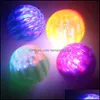 Cat Toys Cat Toys 1st Pet Ball Light Up Bite-Proof Elastic Dog Chewing tanding Toy Interactive Bite Resistant Training Homeindustry DHVTP