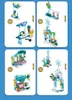 Blocchi 553Pcs 12in1 Princess Ice Castle Ragazze Costruzione Edificio compatibile Mattoni classici Bambini Giocattolo educativo per bambini 220902