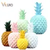 Statuette decorative VILEAD Resina Ananas Salvadanaio Figurine in miniatura Modello di ananas Salvadanaio Decorazione di frutta Interni Soggiorno Decorazioni per la casa