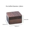 Jewelry Pouches High Quality Men Suit Wooden Cufflink Gift Box Wood Keepsake Storage AXYD