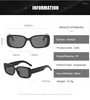 Gafas De Sol Vintage rectangulares 2022 para mujer, gafas cuadradas De té transparentes para hombre, gafas De diseñador De marca, gafas De Sol Muje UV400