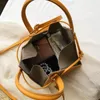 Evening Bags Trendy Fashion PU Leather Triangle Zongzi Mini Clutches Tote Personality Shoulder & Crossbody Women Purse