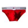 Underpants Fashion Cotton Sexy Gay Men Underwear Bikini Briefs Striped Comfortable Mens Shorts Men's AD7501