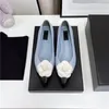 Early Autumn Popular Camellia Shoes Sandals Soft And Comfortable All-match Black And White Sandal