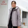 Womens Down Parkas HaiLuoZi Spring Autumn Womens Jacket Casual Female Quilted L5XL Coat Hooded Short Clothing Women Windproof Parkas 7055 220902