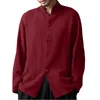 Camisas casuais masculinas camisa metálica de camisa masculina de colarinho de manga comprida