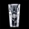 Wine Glasses 2Pcs Rose Shape Double Wall Copo Gafas Vetro Bilayer Wine Glass Cocktail Liquor Cup Vaso Household Bar Lover Gift Xmas D Dh5M4