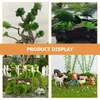 Dekorative Blumen Moss gef￤lschte k￼nstliches Pulver gr￼nes Kunstgras Dekor DIYCRAFT RAWN MICRO Landschaft Pflanzen Garten Landschaft Basismaterial Basismaterial