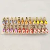 Objets décoratifs Figurines 24pcs / set Mini Vivid Oiseaux Artificiels Mousse Faux Oiseau Décor Maison Jardin Ornements Multicolore Artisanat DIY 220902