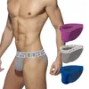 Slip taille basse hommes sous-vêtements slips coton Sexy hommes culottes respirant mâle hommes Underware haute fourchette Gay BS3125