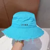 Cappello da pescatore da uomo, da donna, multicolore, design di lusso, cappelli da pescatore, cappellino da sole, moda all'aperto, con cinturino lungo regolabile