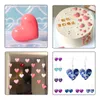 Silicone Resin Molds 25 Cavity Different Size Mini Heart Epoxy Resin Moulds for Keychain Jewelry Pendant Craft Making