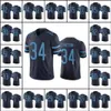 Jersey Chicago''Bears''men 34 Walter Payton 54 Brian Urlacher 4 Eddie Jackson 1 Justin Fields Custom Women Youth Navy City Vapor Limited