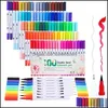 Markierungen 100 Farben Dual Tipp Pinsel Farbstiftkunst Marker Touchfive Copic Aquarell Fineliner Ding Malerei Schreibweise Dr. HomeIndustry Dhx6b