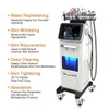 10 В 1 Гидра Акваная микродермабразия Hydra Aqua Microdermabrasion Machine / Hydro Oxygen Facials Омолождение красоты оборудование салон красоты оборудование