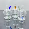 ガラスパイプオイルバーナーボン水ギセル喫煙新しい手作りのパンロングガラス水ボトル送信ポットアクセサリー