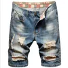 Männer Shorts 2022 Sommer männer Zerrissene Casual Denim Kurze Jeans Streetwear Gerade Männer Baumwolle Plus Größe 40 Bermudas hombre