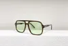 Солнцезащитные очки женский роскошный дизайнерский бренд двойной мост для женщин ретро -квадратный авиационный солнечный очки солнцезащитные очки