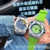 Reloj mecánico de lujo para hombre, reloj de pulsera clásico de primera marca con sincronización automática suiza A15710 Seris Es