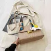 Messenger Bags Tasche Damentasche einfache Atmosphäre 2022 neue kleine quadratische Krokodiltextur eine Schulter tragbare Handtaschen